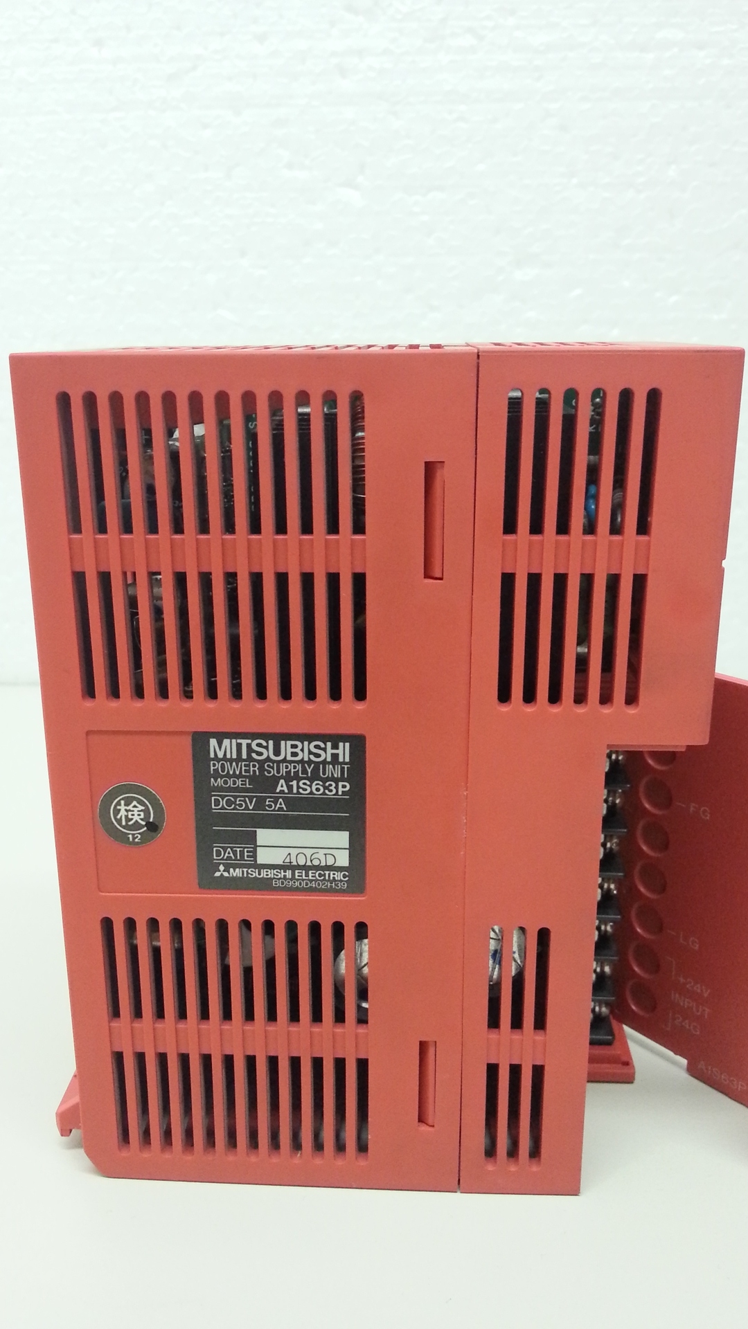 A1S63P Power supply unit melsec mitsubishi power