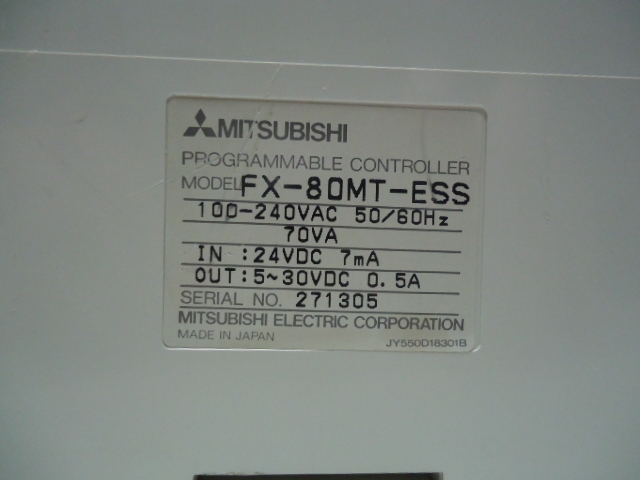 FX-80MT-ESS Melsec FX series plc.