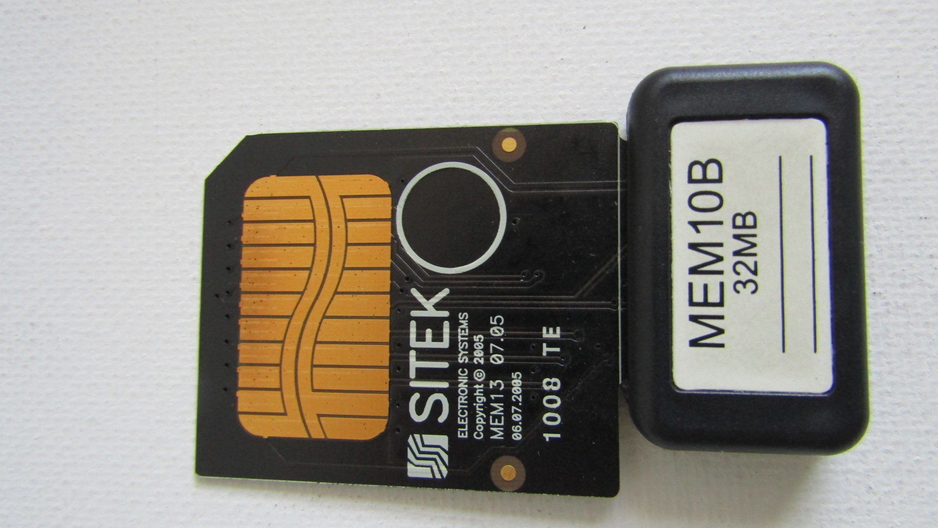 Mem10B 32MB Sitek Exor Uniop memory card SSFDC
