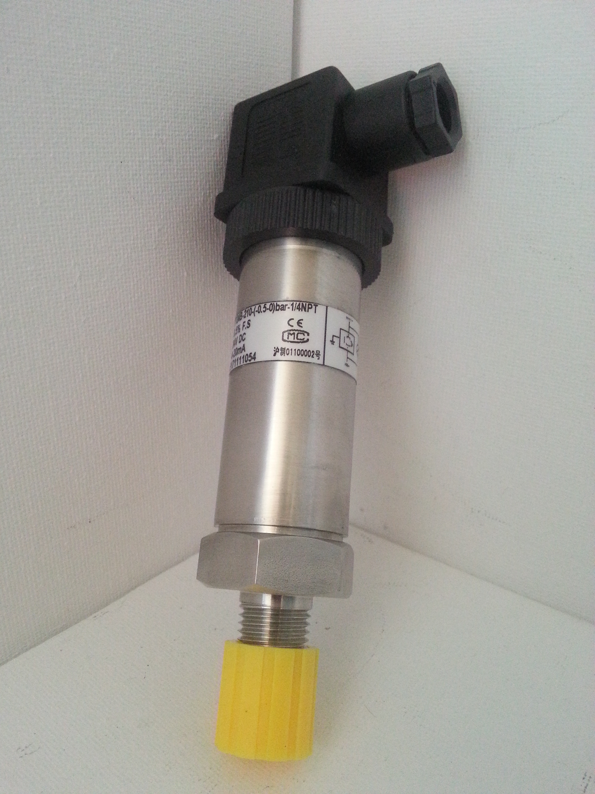 PT124B-210 Onderdruk vacuum Sensor 0- - 0,5 Bar 4-20mA.